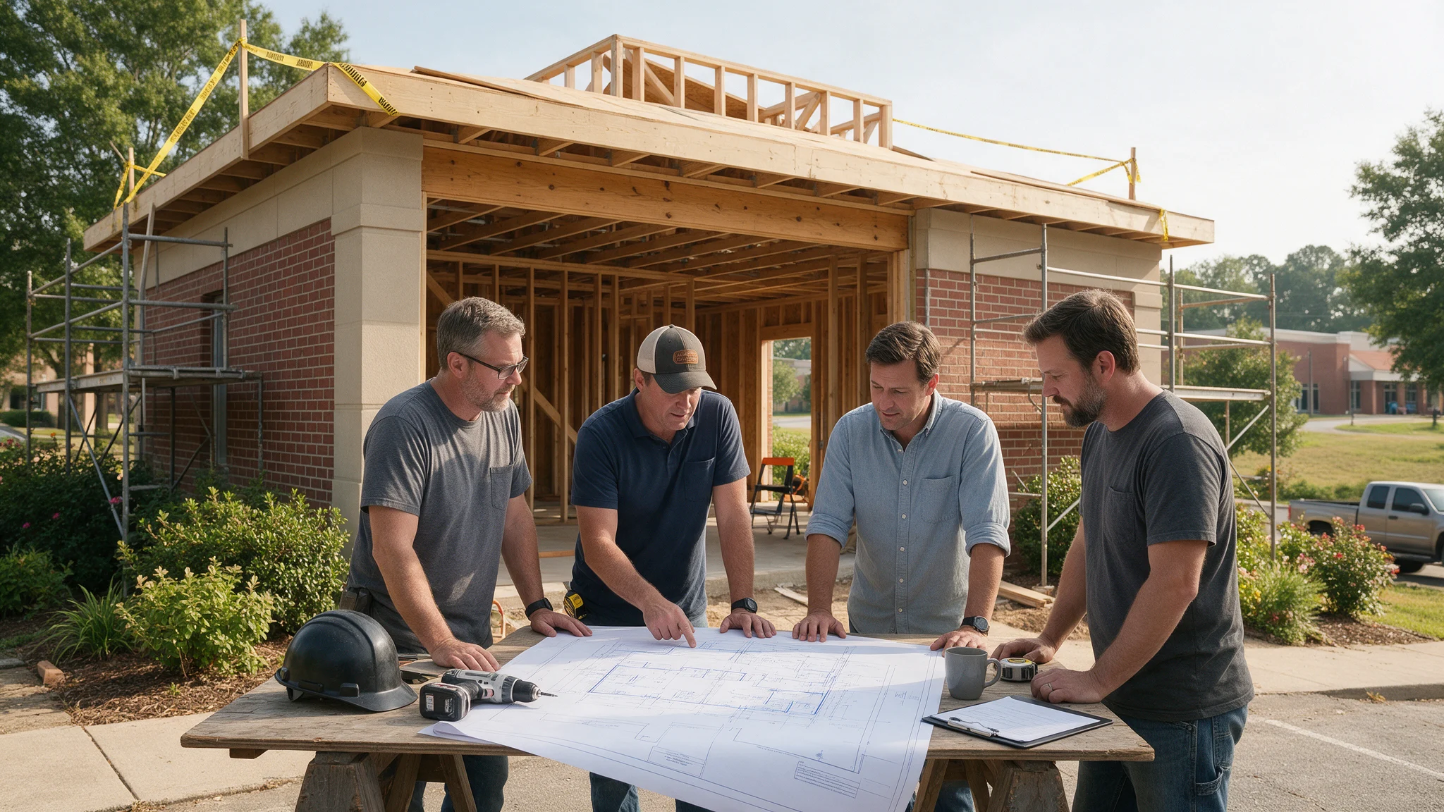 Georgia commercial permit planning and construction drawings