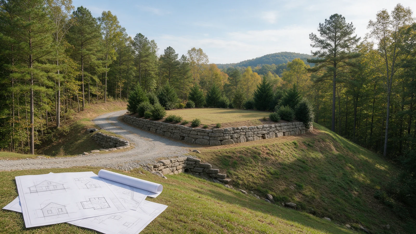 Upstate and sloped sites